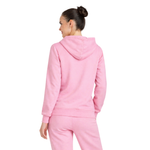 Moletom Zíper Essentials Small Logo Rosa Bebê Everlast
