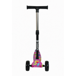 Patinete Infantil 3 Rodas Dobrável Rosa Roppe