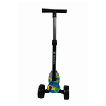 Patinete Infantil 3 Rodas Dobrável Azul Roppe