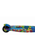 Patinete Infantil 3 Rodas Dobrável Azul Roppe