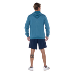 Moletom com Capuz Essentials Big Logo Azul Everlast