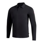 Camisa Polo Manga Longa Airtex Preto Florence