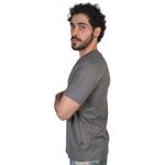 Camiseta Manga Curta Burgee Cinza Escuro Florence
