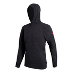Camiseta Manga Longa com Capuz Airtex Cinza Mescla Escuro Florence