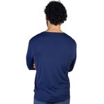 Camiseta Manga Longa UV  Azul Marinho Florence