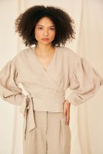 Blusa Cintia Gaze de Linho