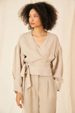 Blusa Cintia Gaze de Linho