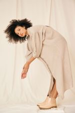 Chemise Beatriz Gaze de Linho - Flavia Aranha