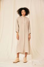 Chemise Beatriz Gaze de Linho - Flavia Aranha