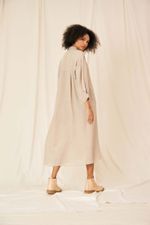 Chemise Beatriz Gaze de Linho - Flavia Aranha