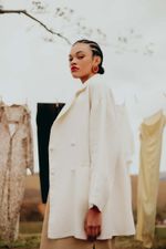 Blazer Francesca Alfaiataria Linho - Flavia Aranha