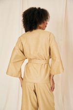 KIMONO TAI VELUDO MOLHADO - Flavia Aranha