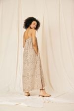 Vestido estampa Urutu Algodão Orgânico Clarice - Flavia Aranha