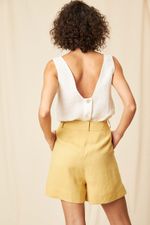Shorts Cambraia de Linho Lana - Flavia Aranha