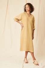 Vestido Gaze de Linho Adelaide