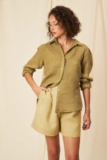 Shorts Cambraia de Linho Lana - Flavia Aranha