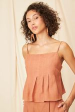 Blusa Cambraia de Linho  Anabel