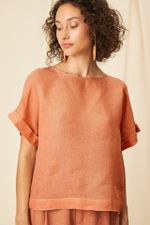 Blusa Gaze de Linho Carmem - Flavia Aranha