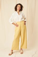 Calça Cambraia De Linho Augusta - Flavia Aranha
