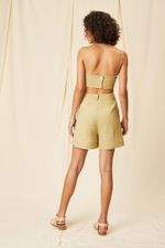 Top Cambraia de Linho Lila
