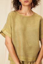 Blusa Gaze de Linho Carmem   - Flavia Aranha
