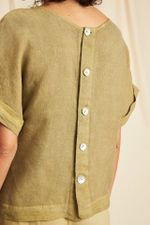Blusa Gaze de Linho Carmem   - Flavia Aranha