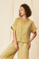 Blusa Gaze de Linho Carmem   - Flavia Aranha