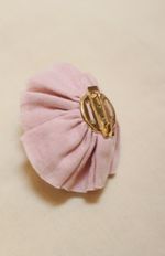 Broche de Linho Flor - Flavia Aranha