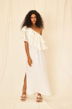 Vestido Gaze de Linho Marina - Flavia Aranha 