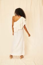 Vestido Gaze de Linho Marina - Flavia Aranha 
