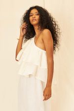 Vestido Gaze de Linho Marina - Flavia Aranha 
