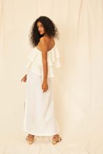 Vestido Gaze de Linho Marina - Flavia Aranha 