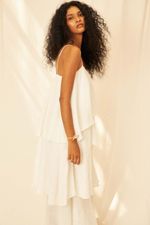 Vestido Gaze de Linho Céu - Flavia Aranha