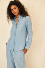 Camisa Gaze de Linho Clarice - Flavia Aranha