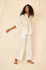 Camisa Gaze de Linho Clarice - Flavia Aranha