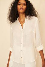 Camisa Gaze de Linho Clarice - Flavia Aranha