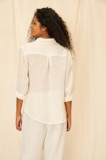 Camisa Gaze de Linho Clarice - Flavia Aranha
