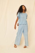 Blusa Gaze de Linho Carmem - Flavia Aranha 