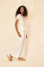 Blusa Gaze de Linho Carmem - Flavia Aranha