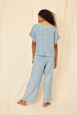 Blusa Gaze de Linho Carmem - Flavia Aranha 