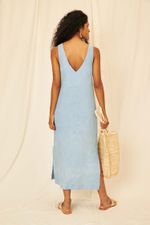 Vestido de Linho Mara - Flavia Aranha 