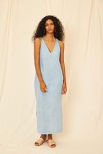 Vestido de Linho Mara - Flavia Aranha 