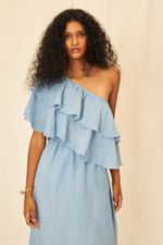 Vestido Gaze de Linho Marina - Flavia Aranha 