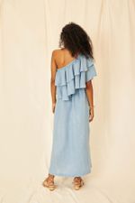 Vestido Gaze de Linho Marina - Flavia Aranha 