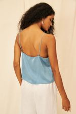 Regata Seda lavada Luma - Flavia Aranha 