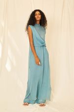 Vestido Chiffon de Seda Pietra - Flavia Aranha 
