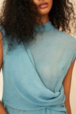 Vestido Chiffon de Seda Pietra - Flavia Aranha 