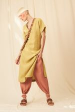 Vestido Midi Cambraia de Linho  Selina