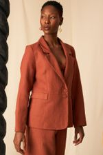 Blazer Cambraia de Linho Alicia