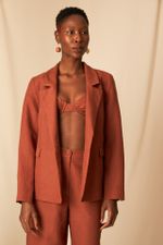 Blazer Cambraia de Linho Alicia
